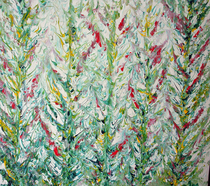 <b>Summer Reeds</b><br>70x50cm<br>Acrylic on canvas